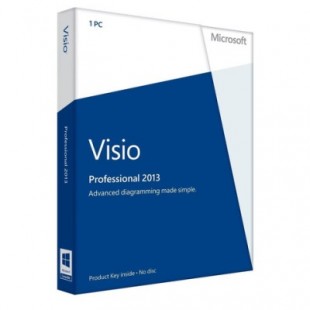 Microsoft Visio professional 2013 (электронная лицензия)